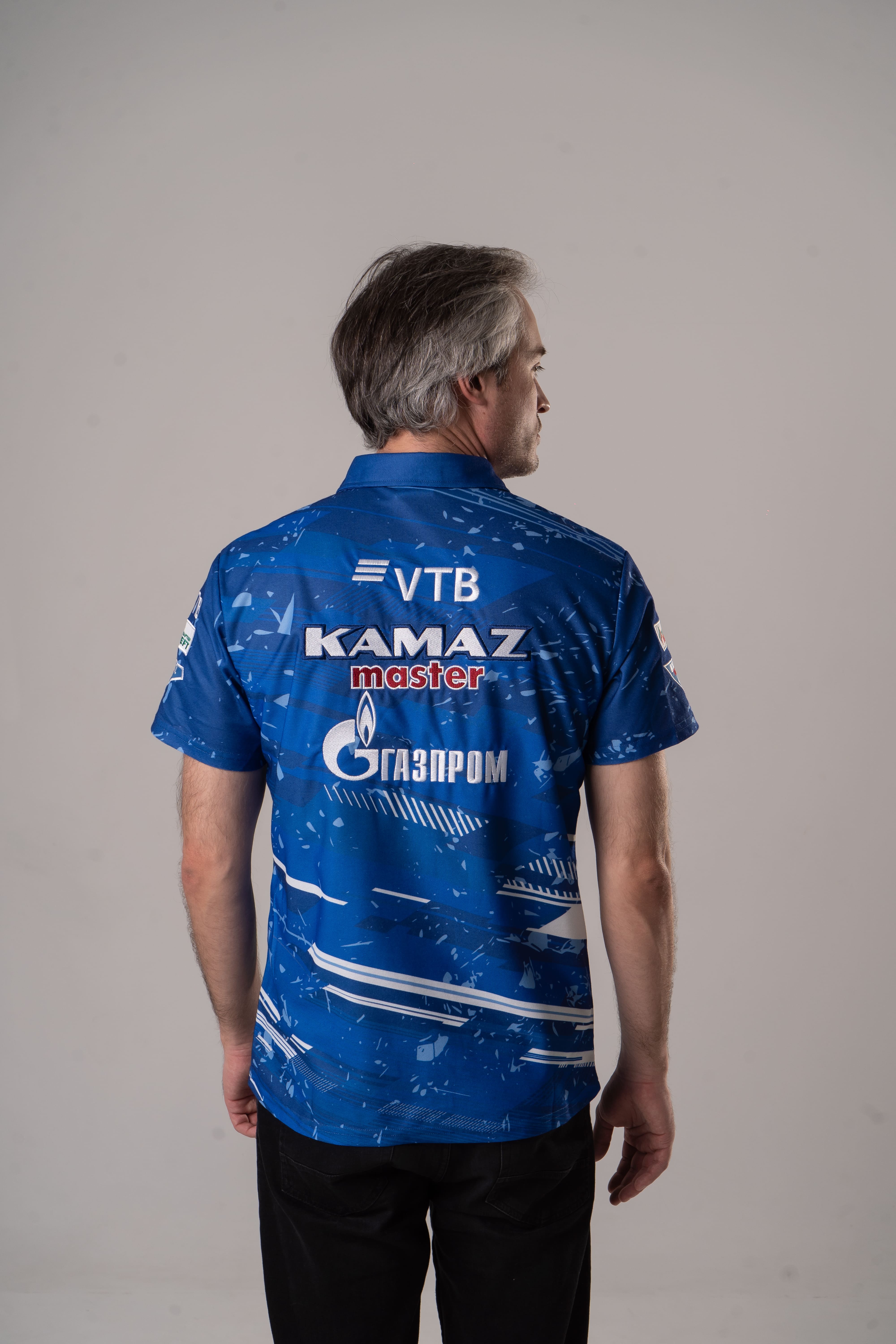 Поло "КАМАЗ-мастер" цифровой камуфляж