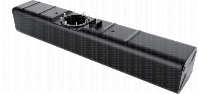 Бак топливный УАЗ Патриот 53л 220х210х1210 правый