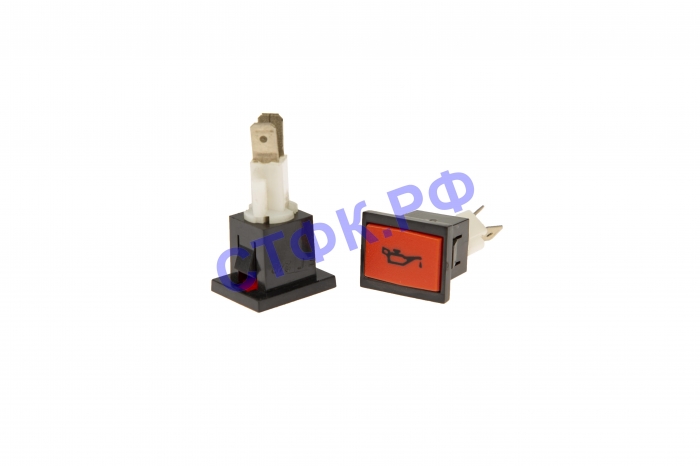 Лампа контрольная 2212.3803-23 (падение давления масла в двигателе, крас.)