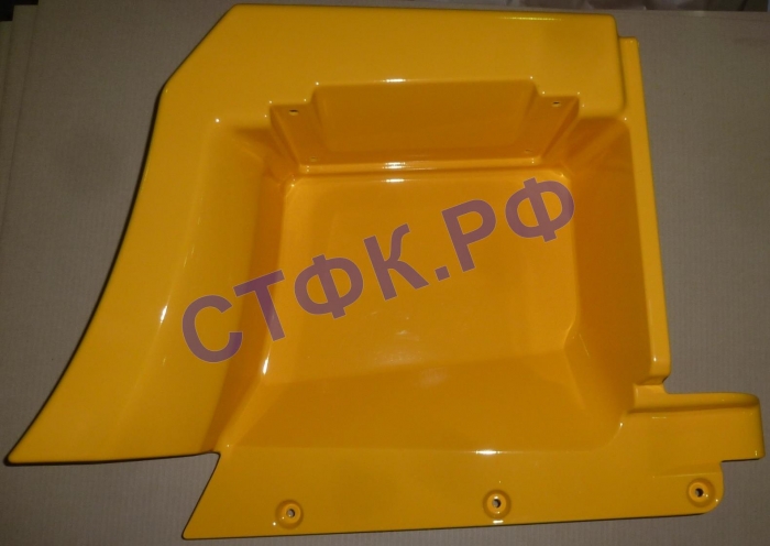 Щиток подножки левый (синий)