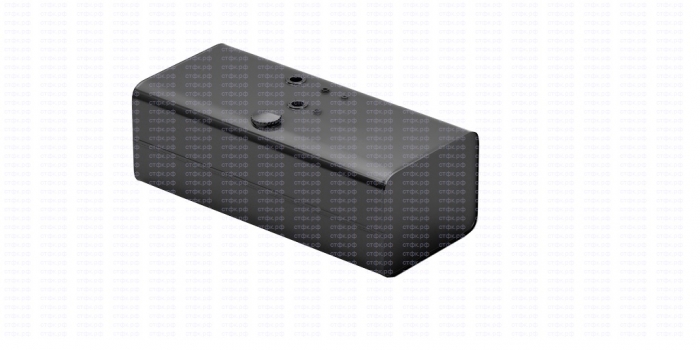 Бак топливный КАМАЗ 350л 650х530х1150 в сборе