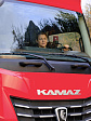 Автомобиль КАМАЗ-54901 задействован в съёмках сериала «Дальнобойщица»